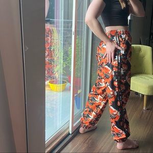 IAMGIA orange camo joggers MISSING DRAWSTRING